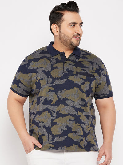 Austivo Men's Half Sleeves Polo Neck  T-shirt