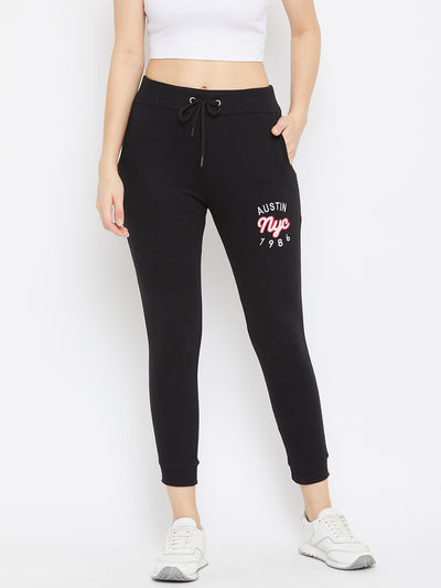 Austin Wood Women's Black Track Pant