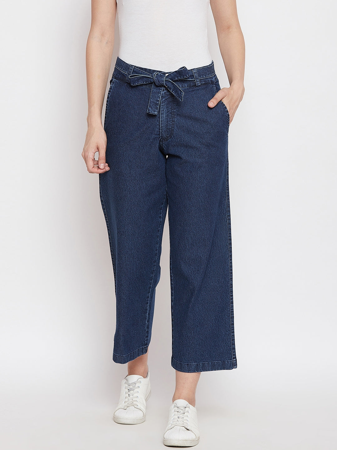 Austin Wood Women's Solid Denim Pant