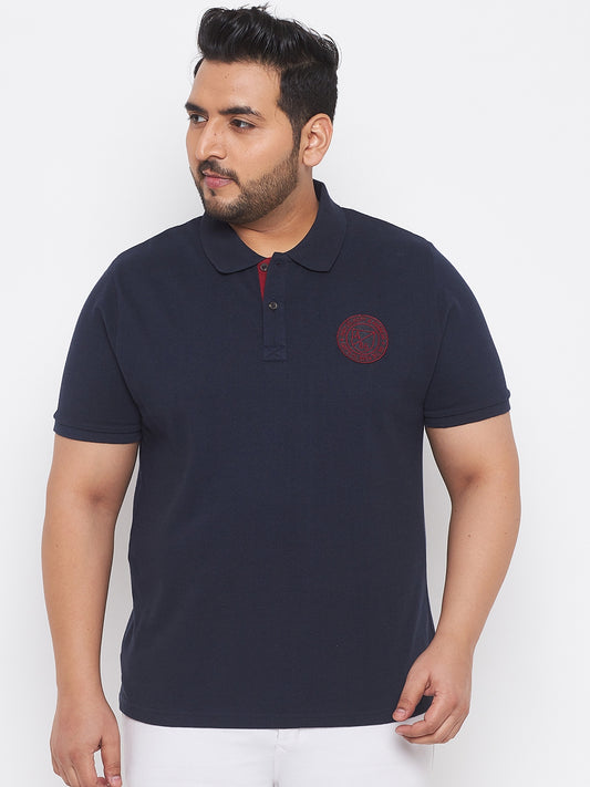 Austivo Men's Half Sleeves Polo Neck  T-shirt