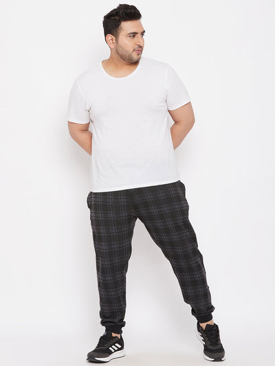 Austivo Printed Men Grey Track Pants