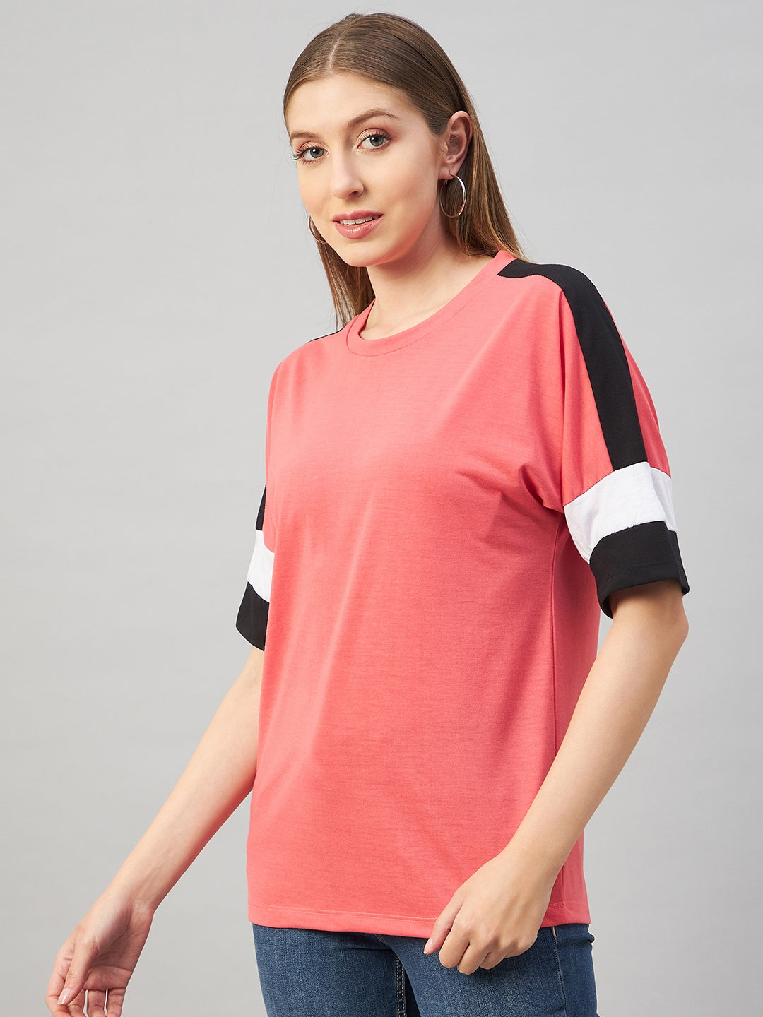 Austin Wood Women Solid Casual Top