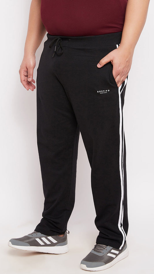 Austivo Men Black Track Pants
