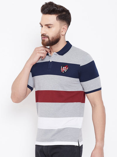 Multi Stripers Polo T-shirt
