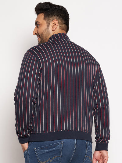 Full Sleeve Checkered Men Bomber Jacket