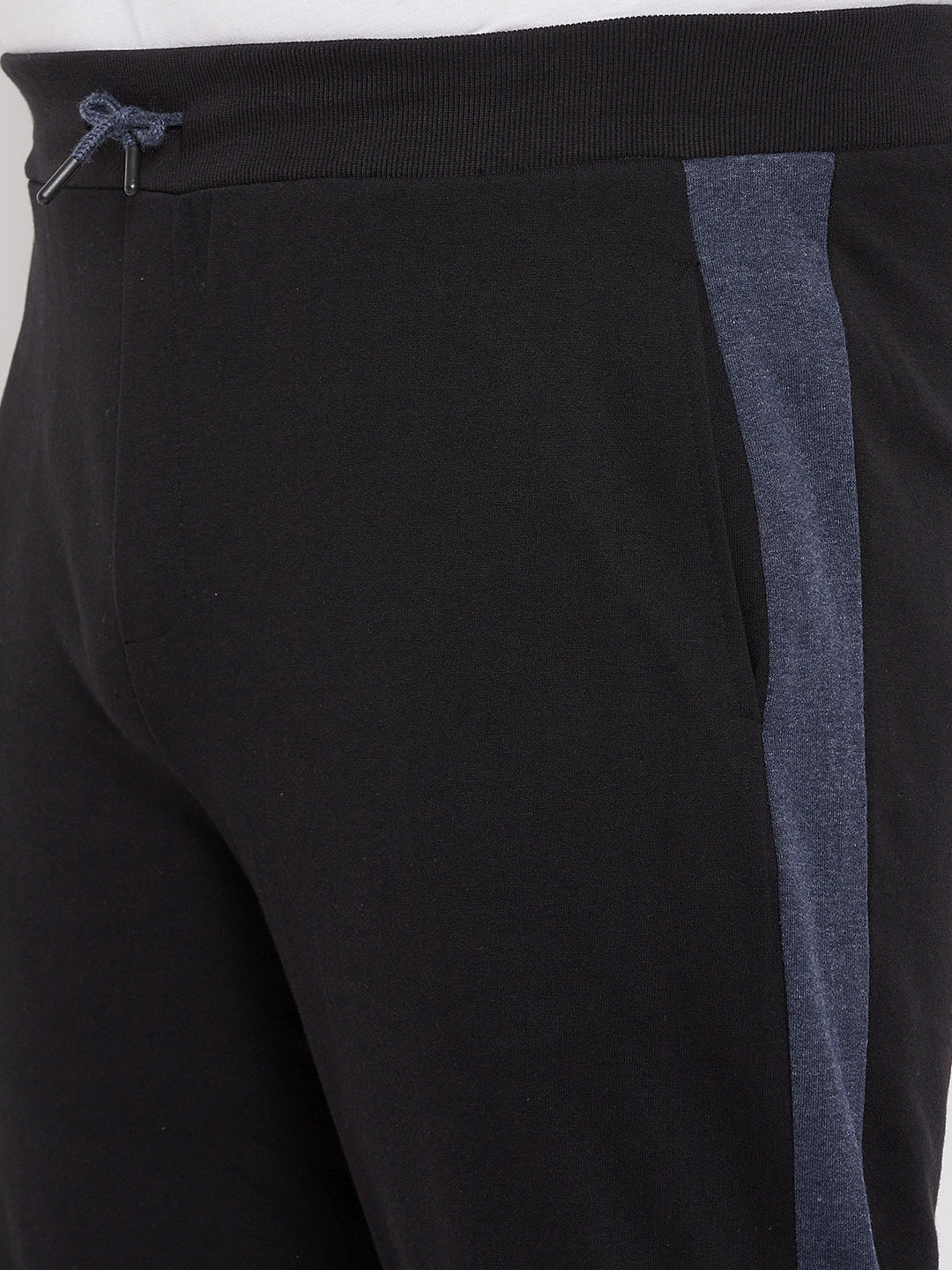 Austivo Printed Men Black Track Pants
