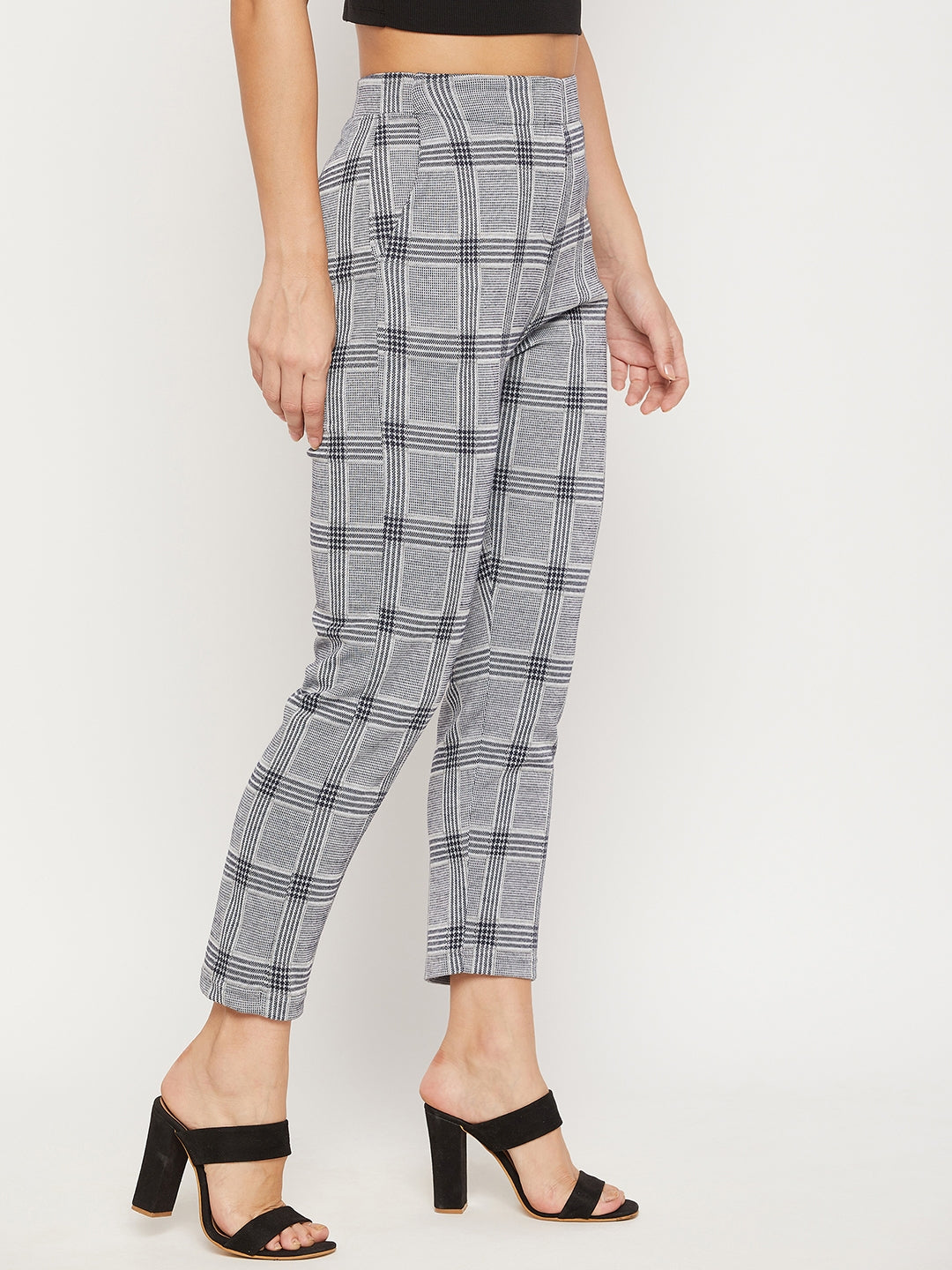 Austin Wood Women's Checked Trousers