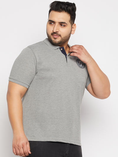 Austivo Men's  Sleeves Polo Neck T-shirt