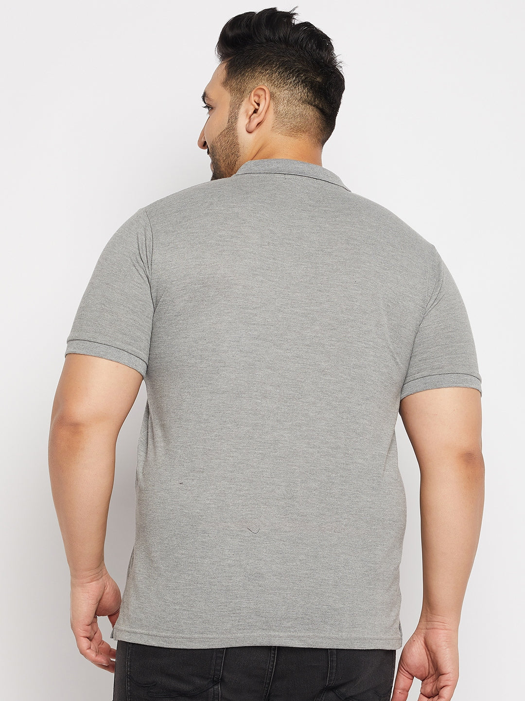 Austivo Men's  Sleeves Polo Neck T-shirt