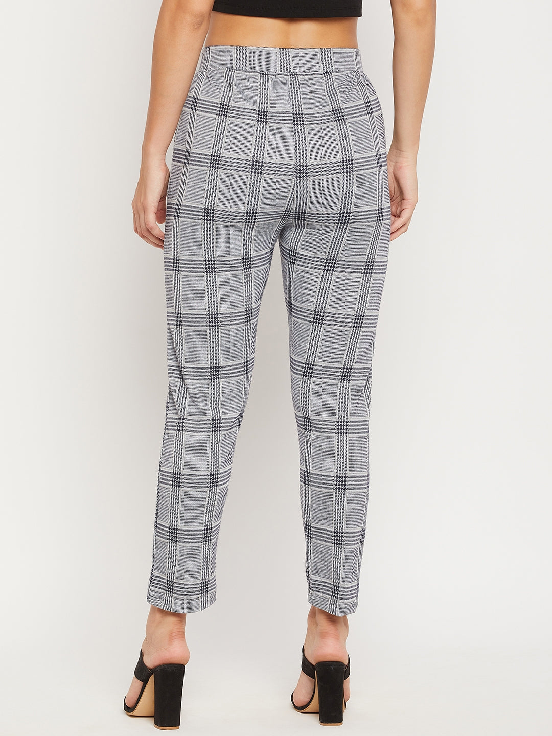 Austin Wood Women's Checked Trousers