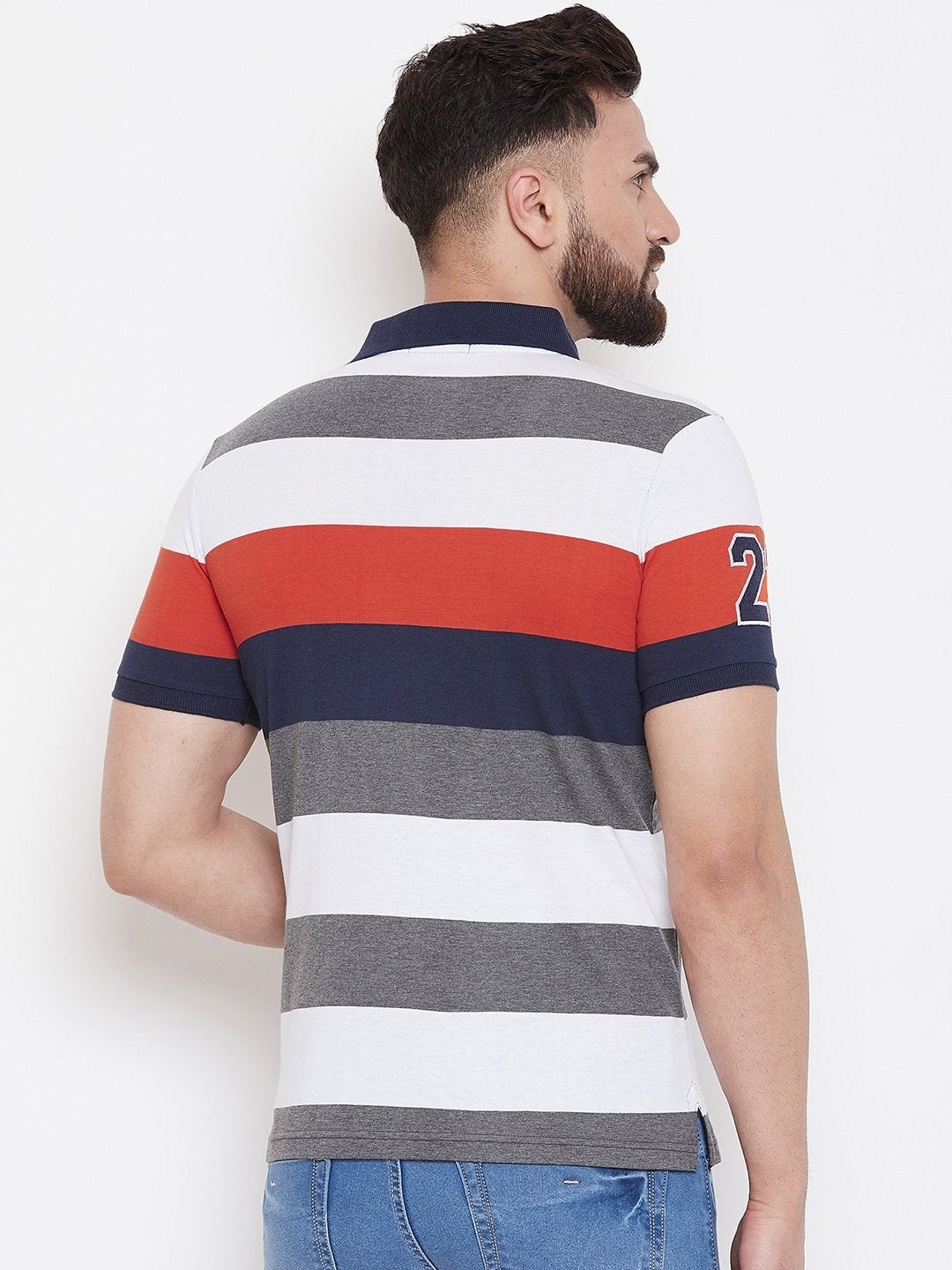 Multi Stripers Polo T-shirt