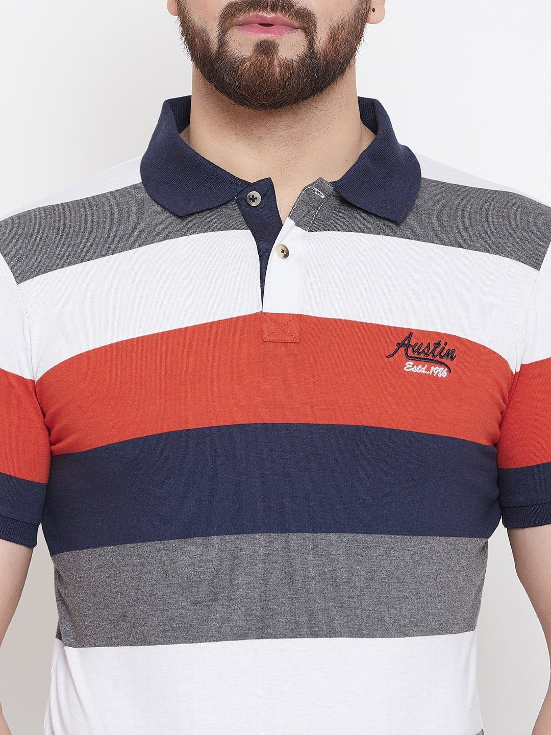 Multi Stripers Polo T-shirt