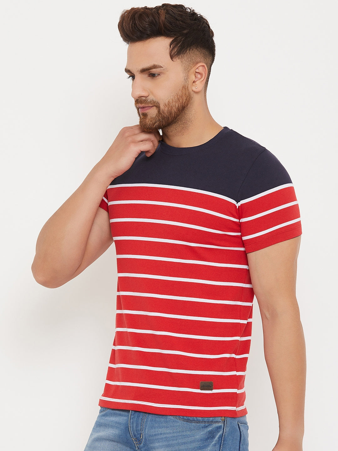 Austin Wood Men's Round Neck  T-shirt