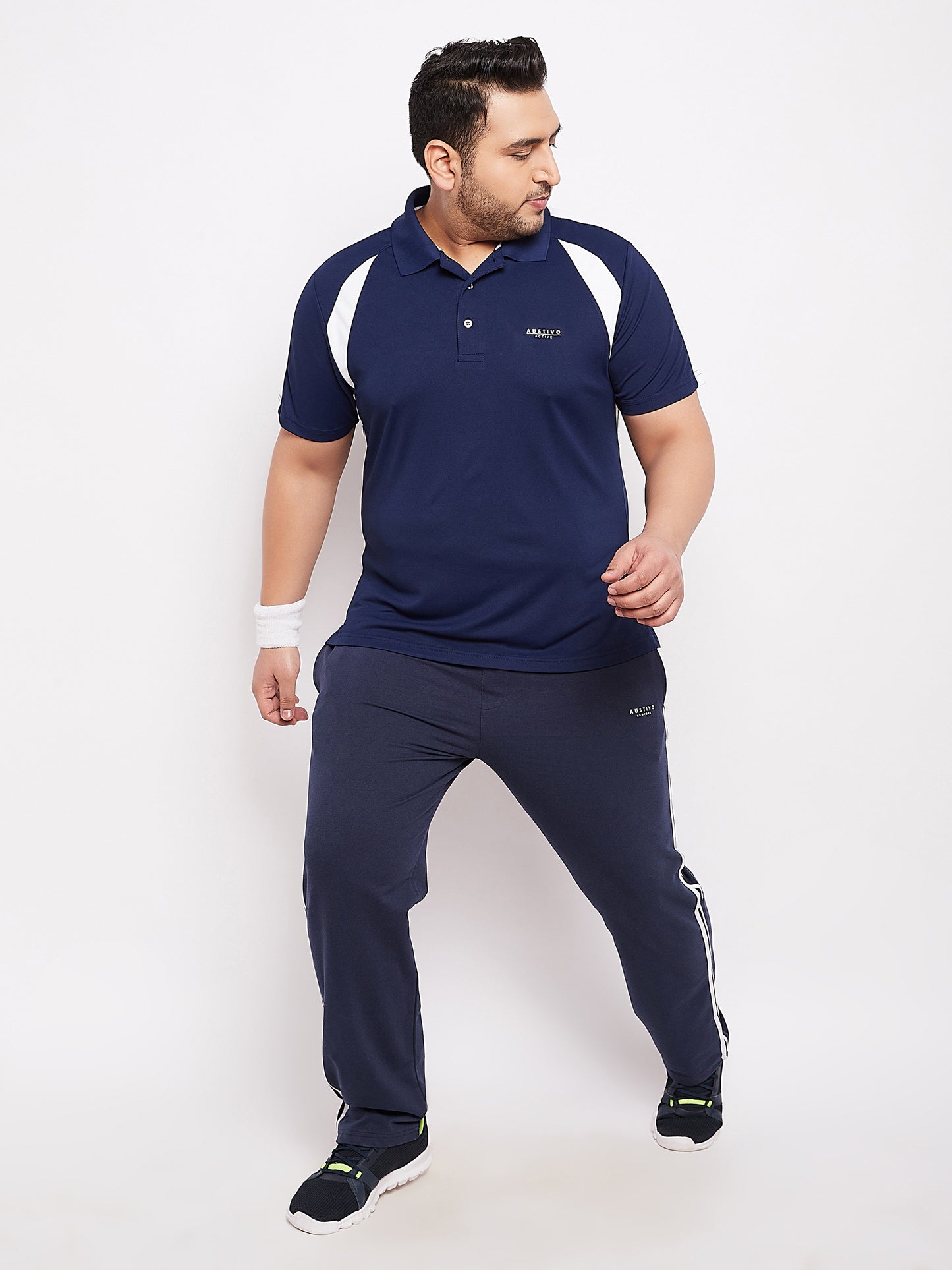 Austivo Men Navy Track Pants